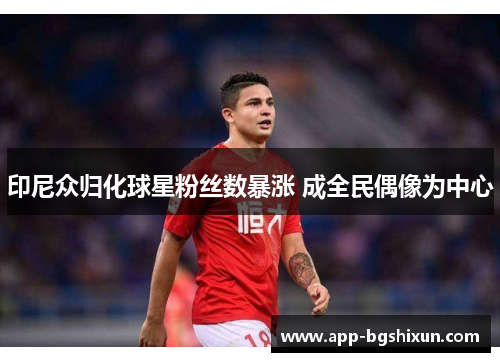 印尼众归化球星粉丝数暴涨 成全民偶像为中心